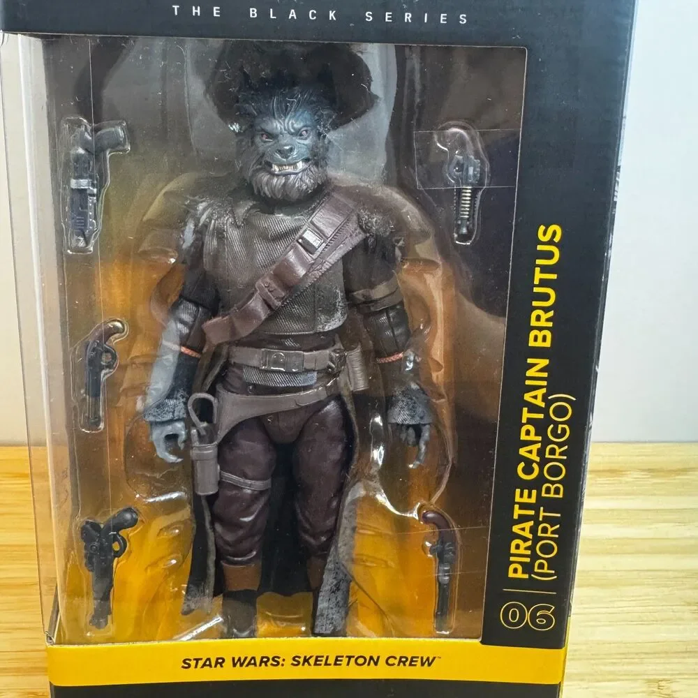 Star Wars Black Series Pirate Captain Brutus #06 Skeleton Crew Figure NIB